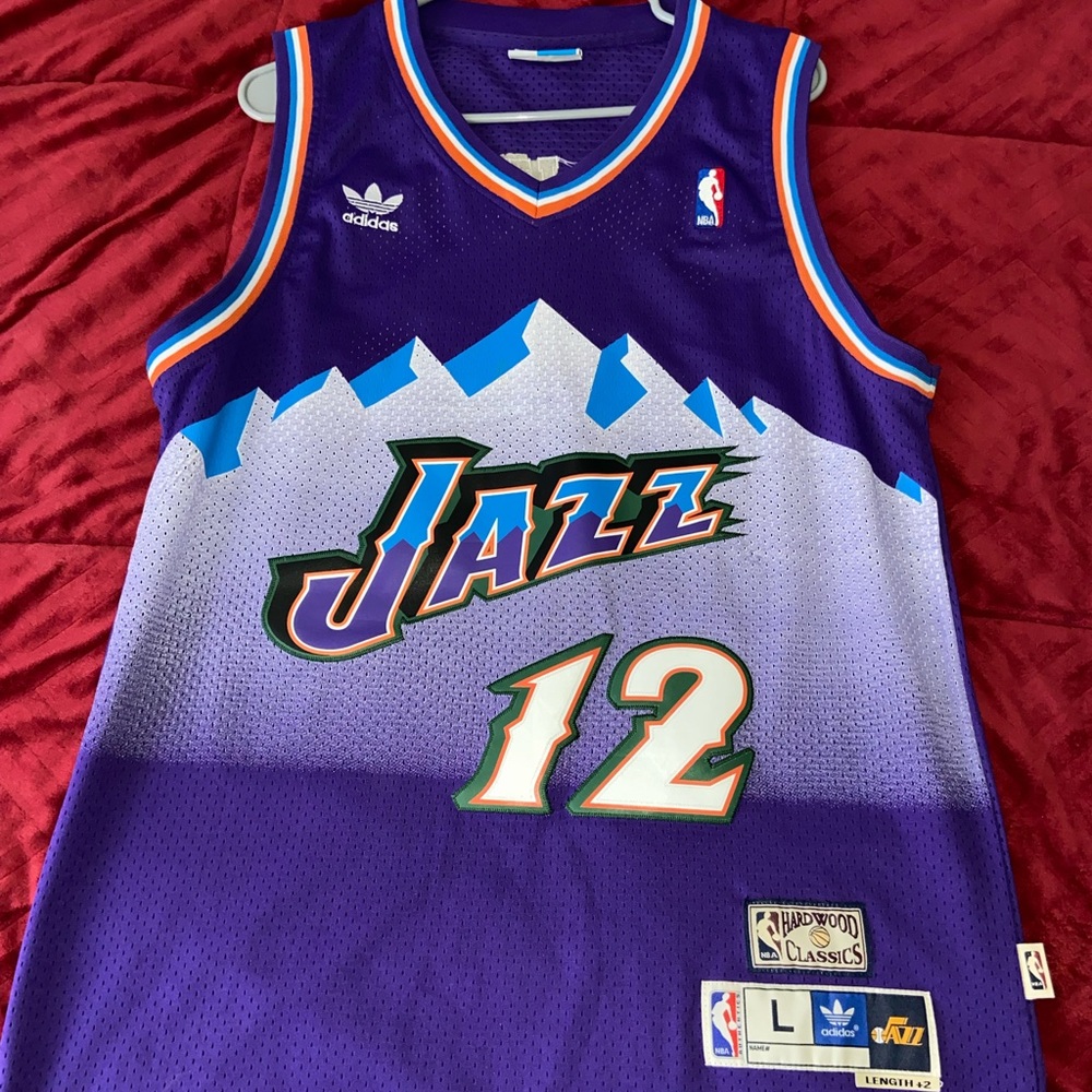 John Stockton Adidas Jersey